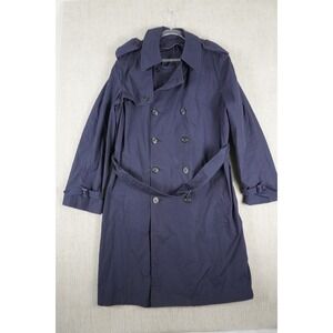 USAF Air Force 44L Mens All-weather Trench Coat 8405-01-175-2298 Cotton Blend